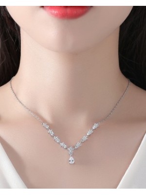 Chain bride necklace European style accessories