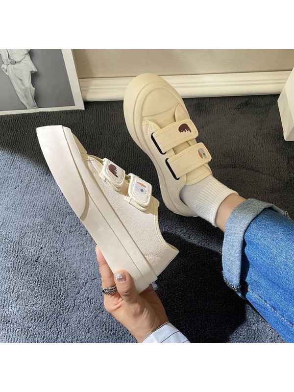 Casual summer canvas shoes low board shoes for women