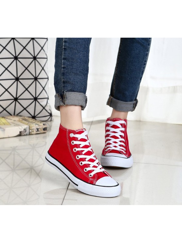 Autumn cloth shoes high-heeled canvas shoes
