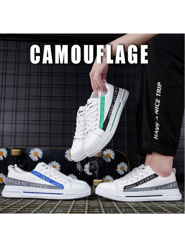 Breathable fashion canvas shoes summer board shoes for men