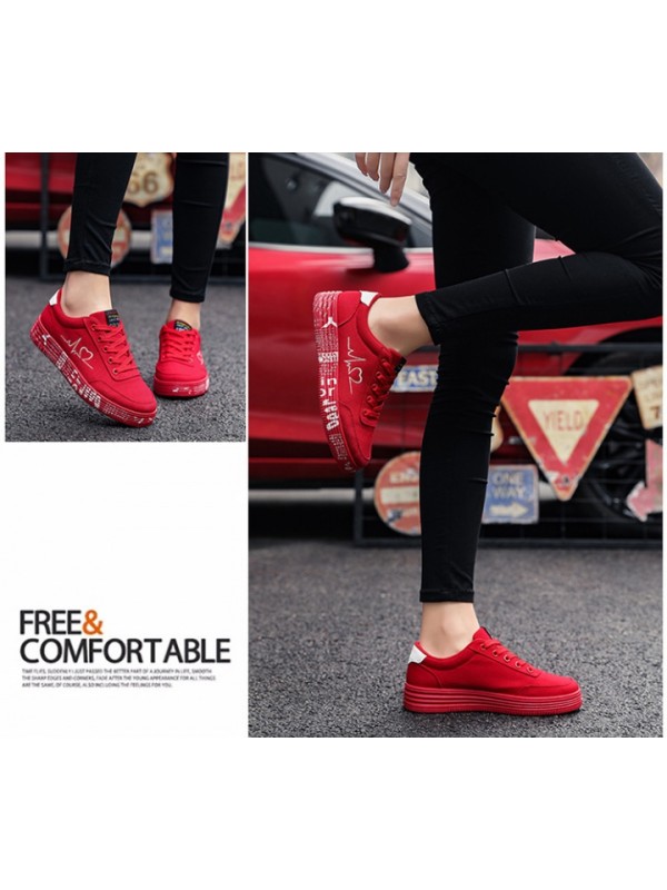 Korean style cloth shoes breathable board shoes for women