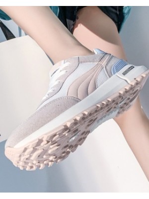 All-match mesh student Sports shoes Casual spring flattie